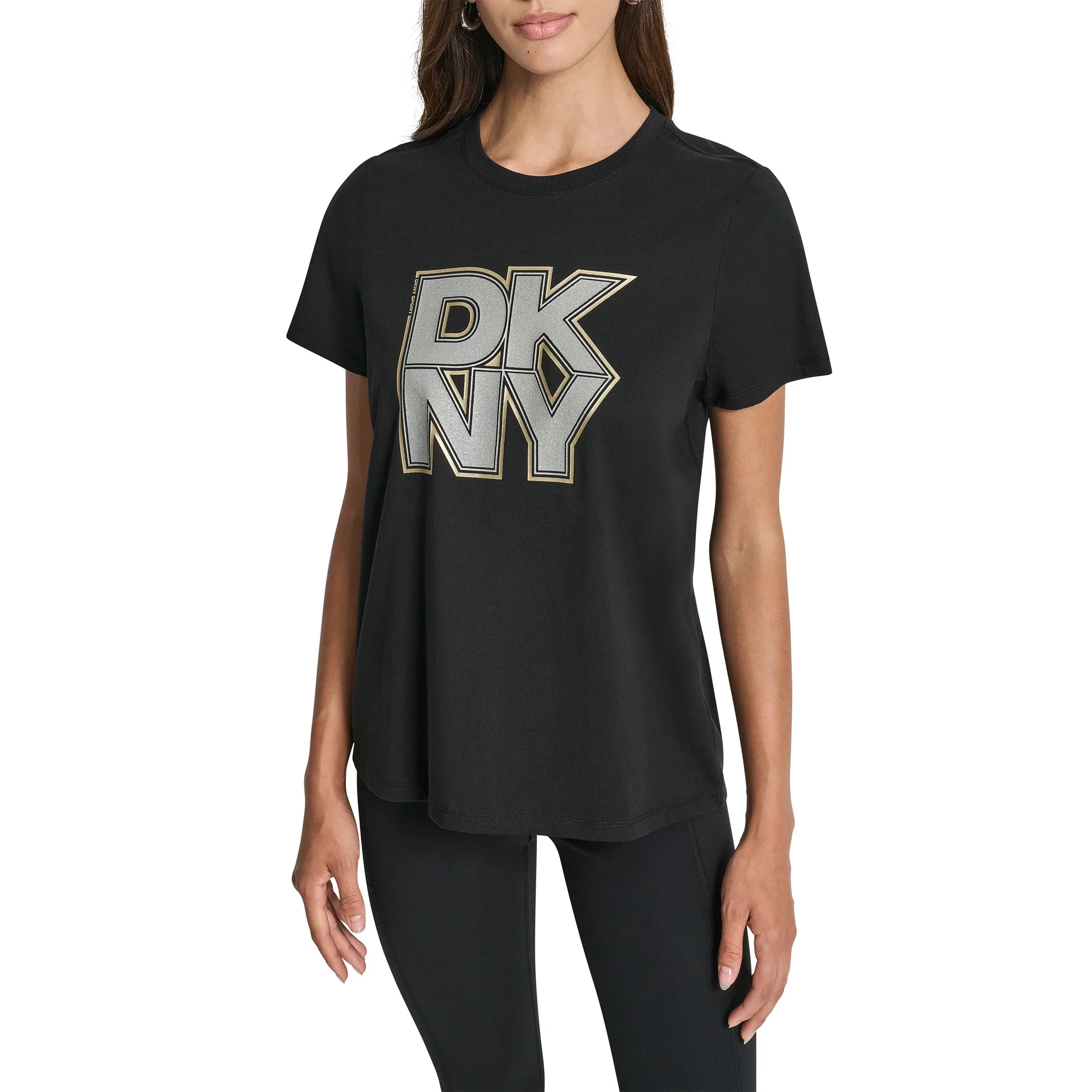 T-SHIRT DKNY ΜΑΥΡΟ